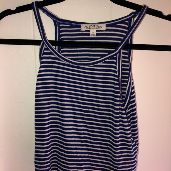 Striped Cropped top - Picture 3 of 3